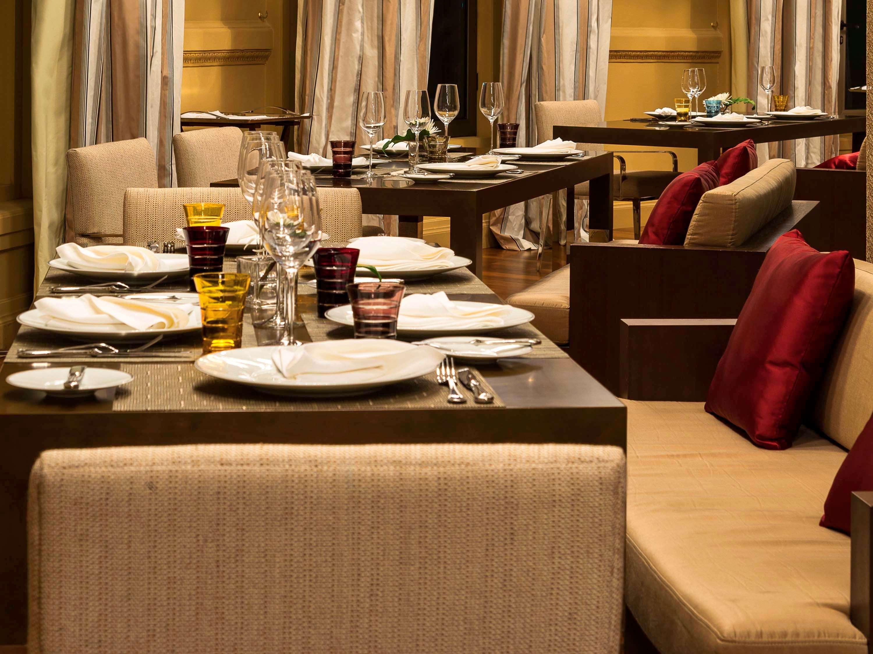 Sofitel Montevideo Casino Carrasco & Spa 외부 사진 The interior of the restaurant